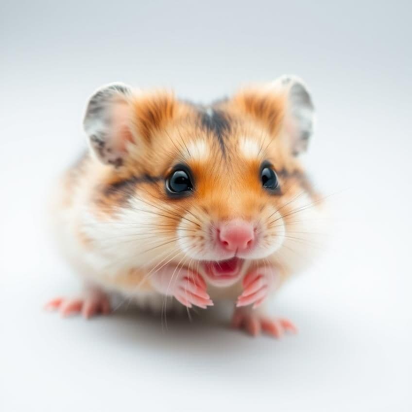 Hamster comendo